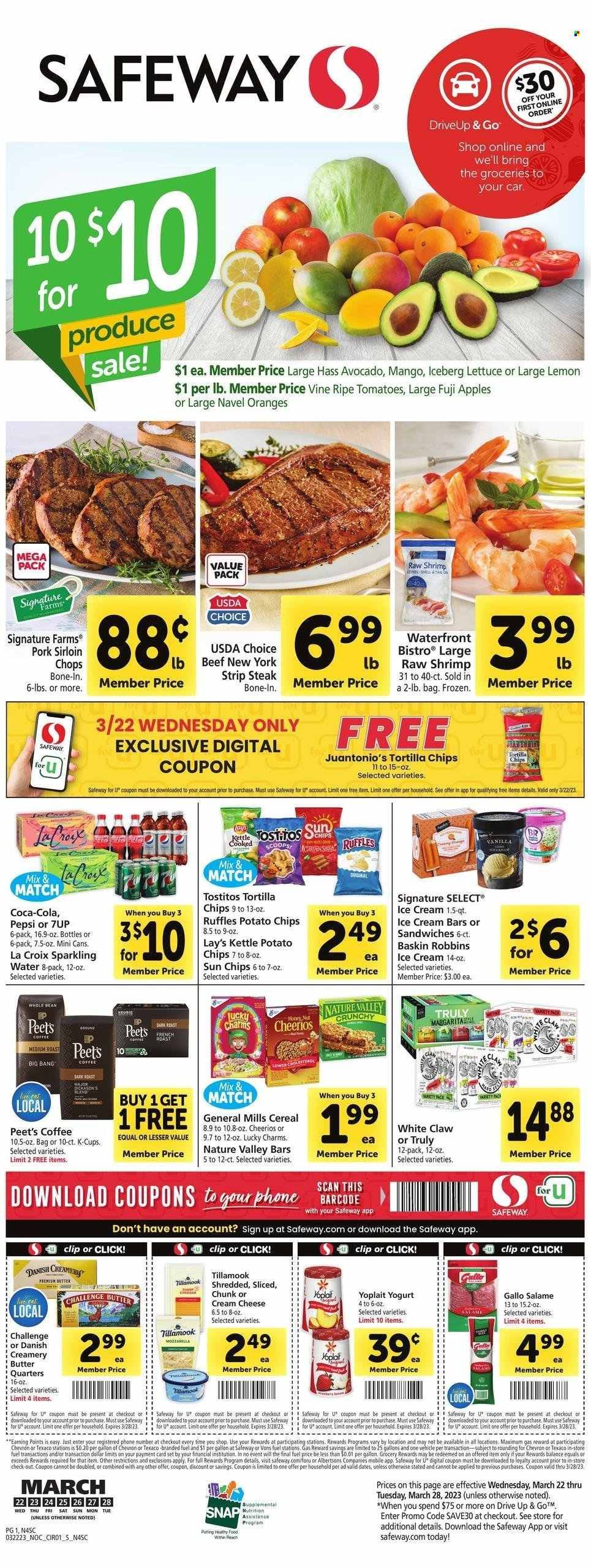 Safeway (NV) Weekly Ad Flyer Specials March 22 to March 28, 2023