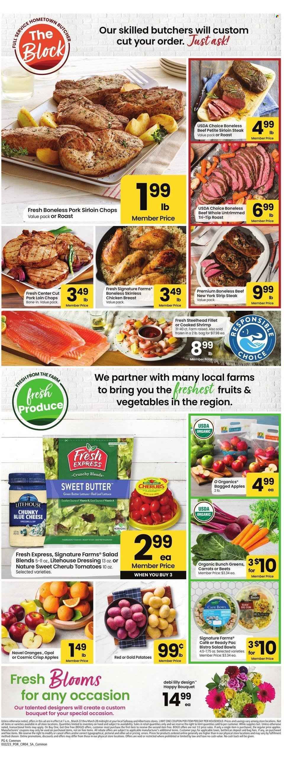 Safeway (OR, WA) Weekly Ad Flyer Specials March 22 to March 28, 2023