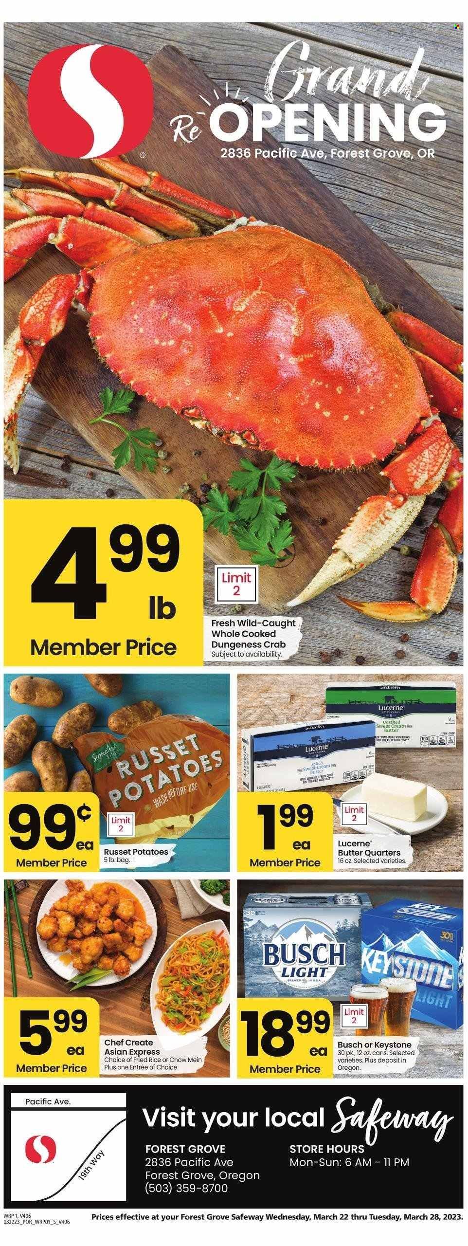Safeway (OR) Weekly Ad Flyer Specials March 22 to March 28, 2023