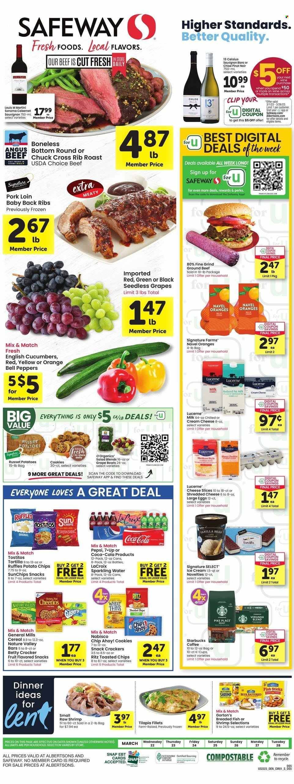 Safeway (SD) Weekly Ad Flyer Specials March 22 to March 28, 2023