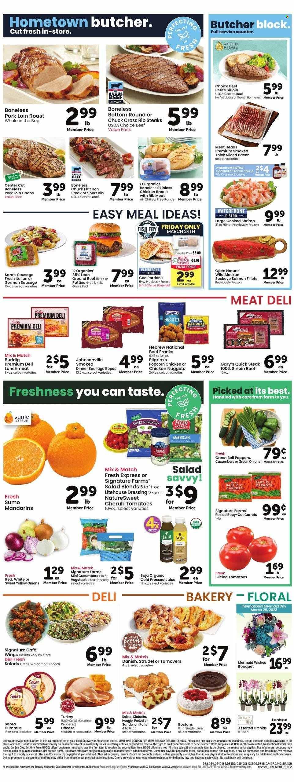 Safeway (SD) Weekly Ad Flyer Specials March 22 to March 28, 2023