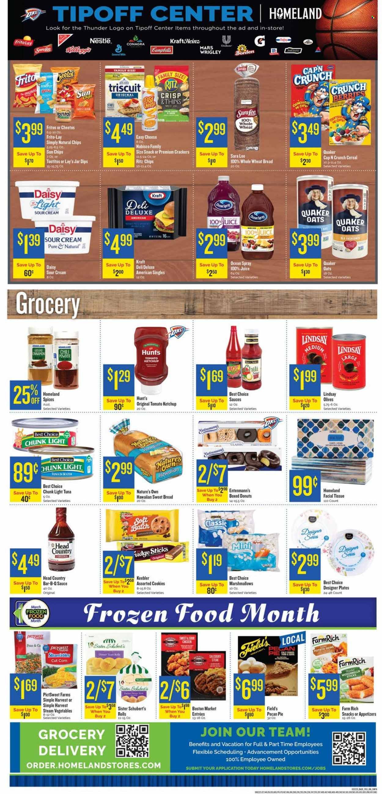 Homeland (OK, TX) Weekly Ad Flyer Specials March 22 to March 28, 2023