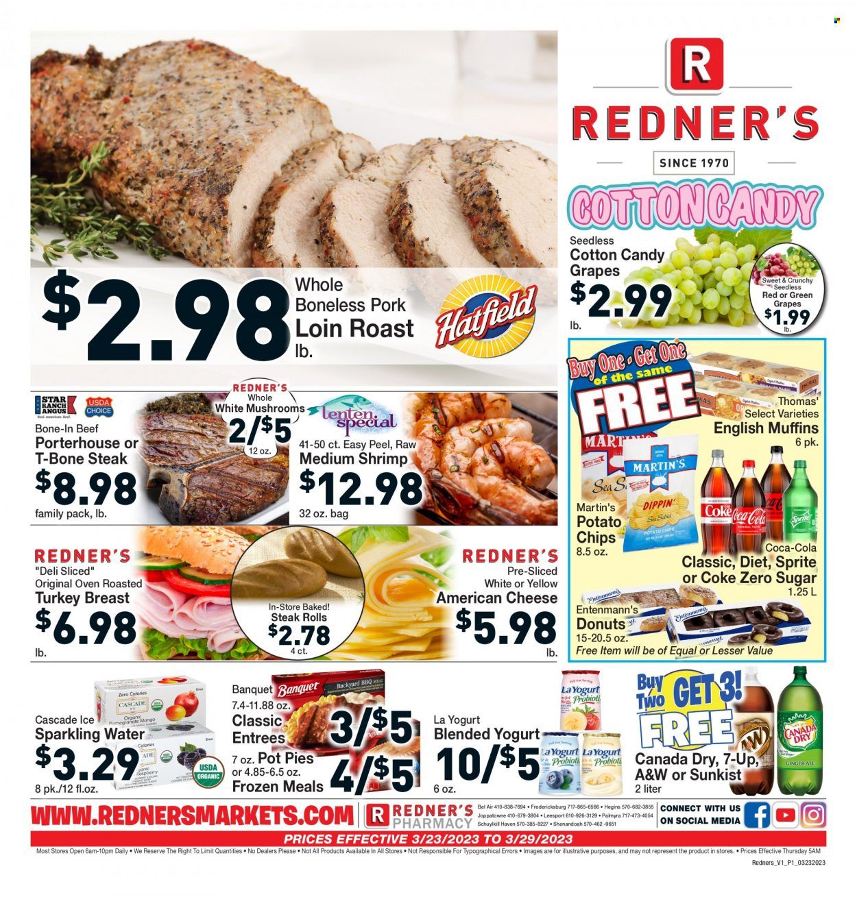 Redner's Markets (DE, MD, PA) Weekly Ad Flyer Specials March 23 to March 29, 2023