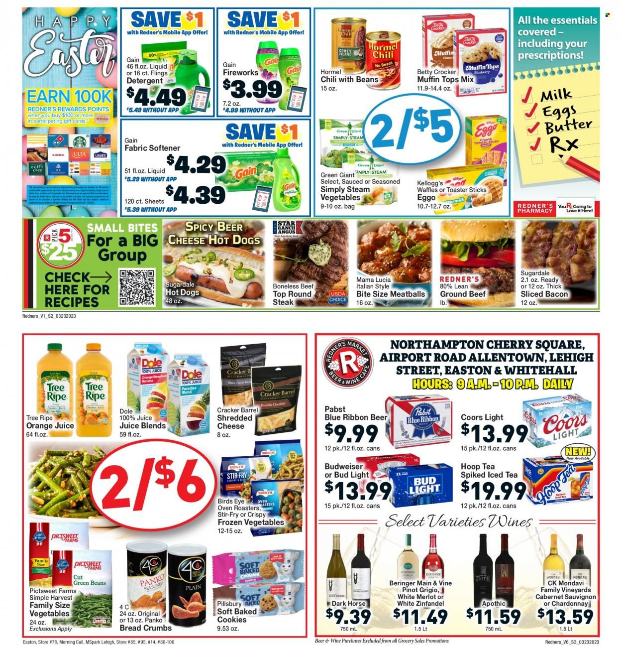Redner's Markets (DE, MD, PA) Weekly Ad Flyer Specials March 23 to March 29, 2023