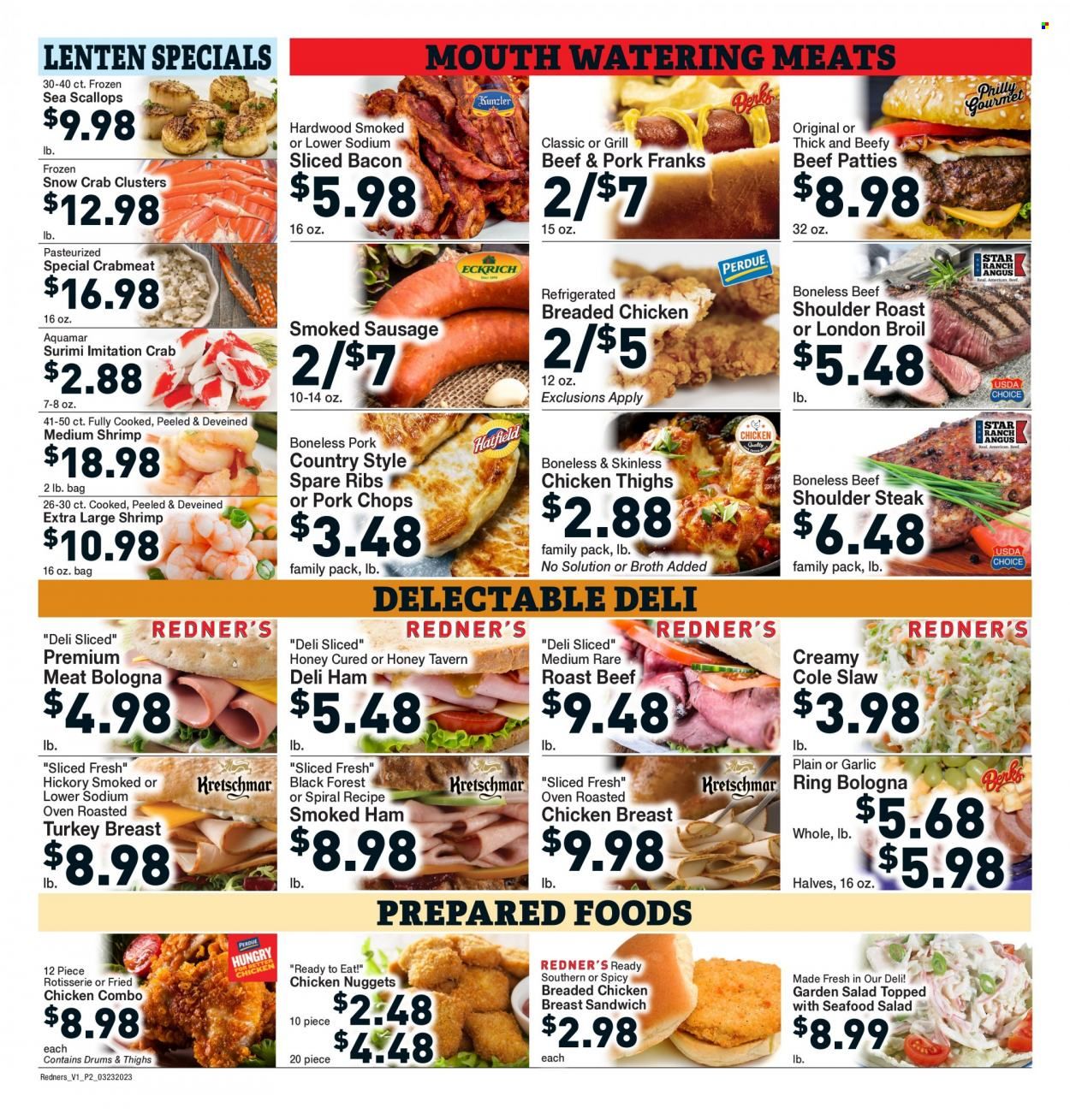 Redner's Markets (DE, MD, PA) Weekly Ad Flyer Specials March 23 to March 29, 2023