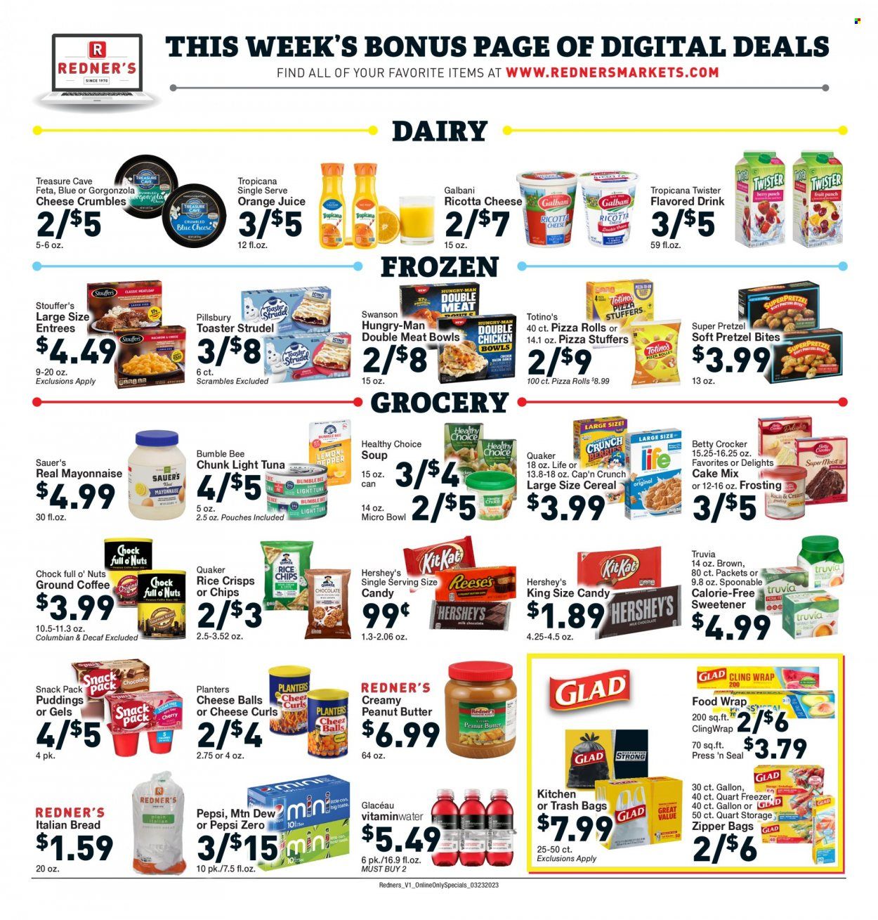 Redner's Markets (DE, MD, PA) Weekly Ad Flyer Specials March 23 to March 29, 2023