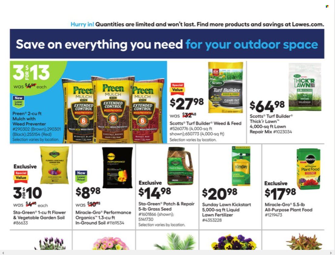 Lowe's Weekly Ad Flyer Specials March 23 to March 29, 2023