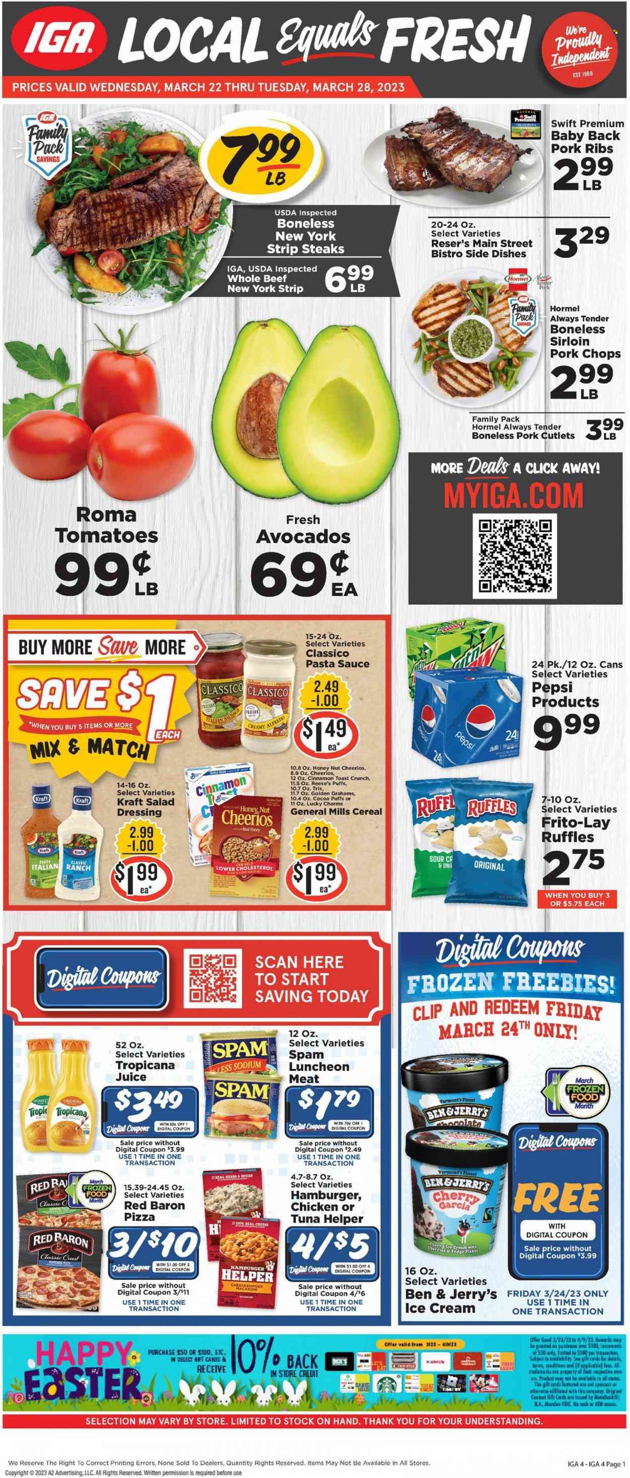 IGA (KY) Weekly Ad Flyer Specials March 22 to March 28, 2023