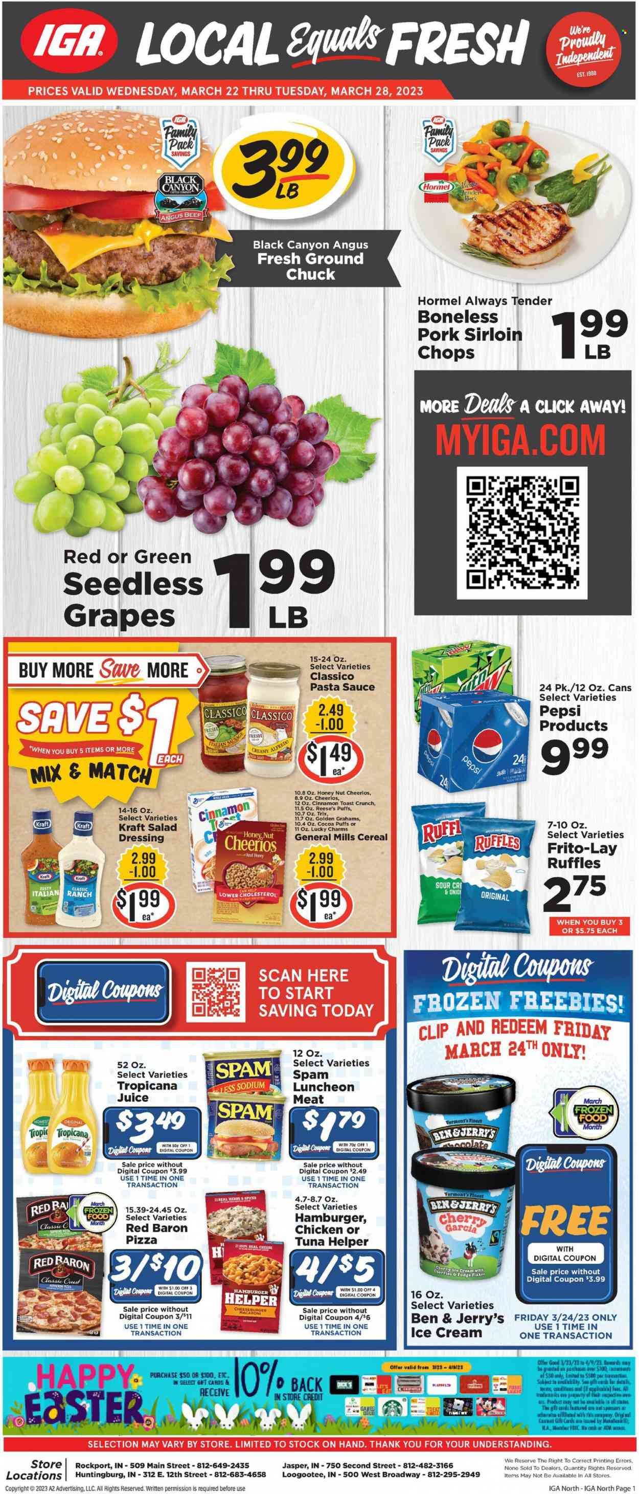 IGA (IN) Weekly Ad Flyer Specials March 22 to March 28, 2023