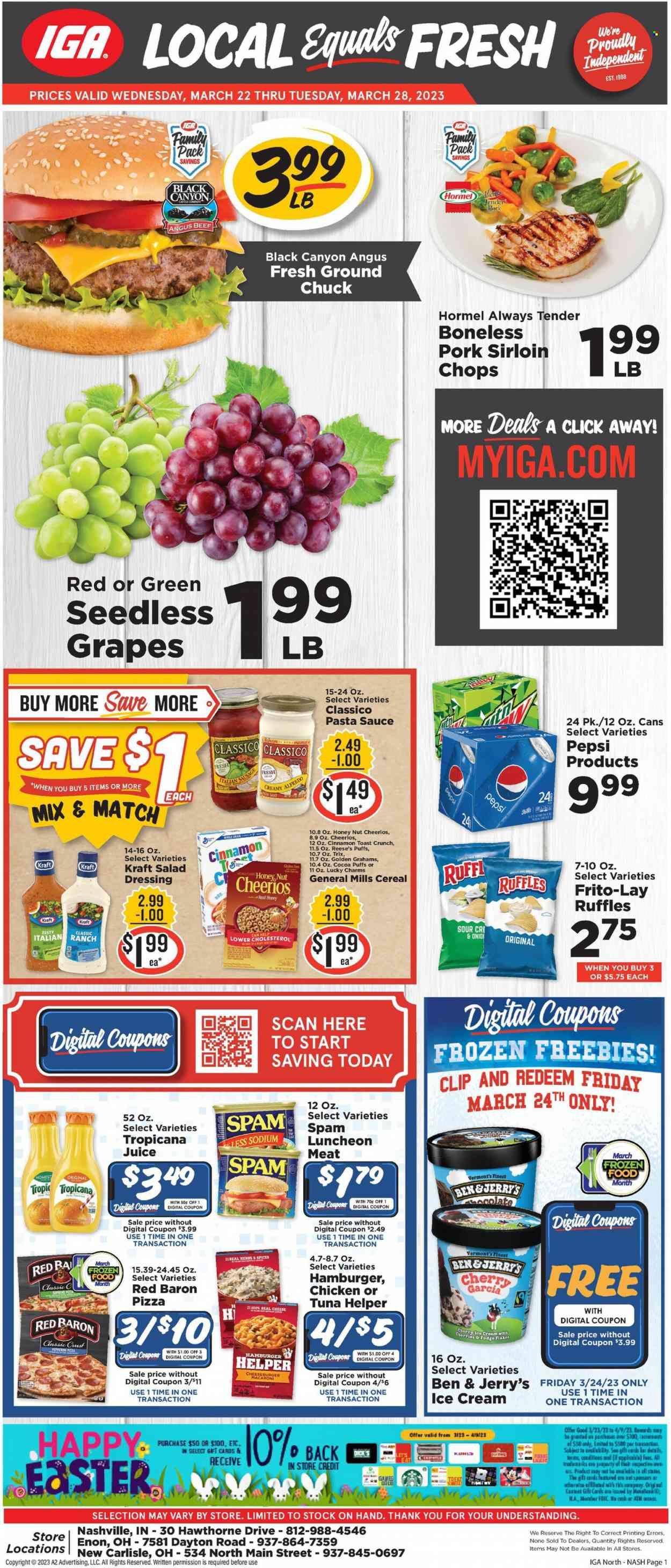 IGA (OH) Weekly Ad Flyer Specials March 22 to March 28, 2023