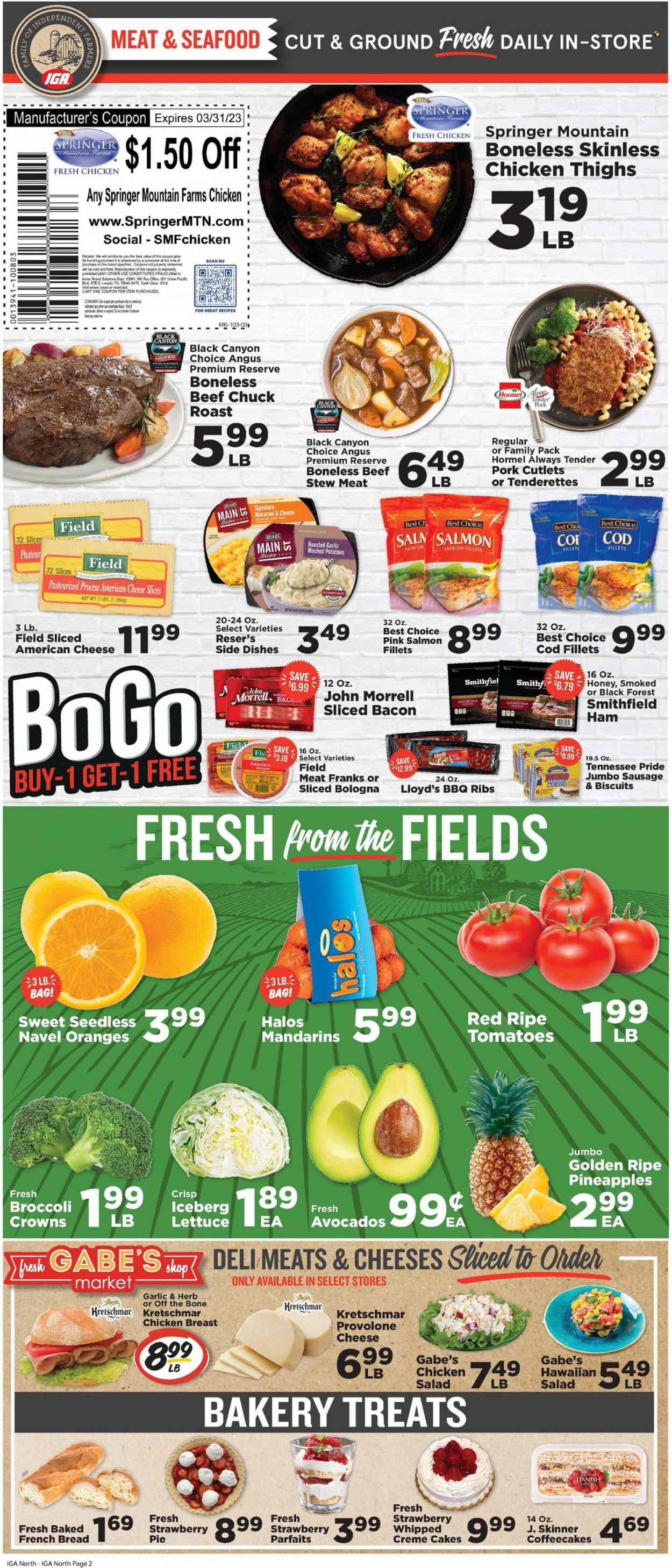IGA (OH) Weekly Ad Flyer Specials March 22 to March 28, 2023