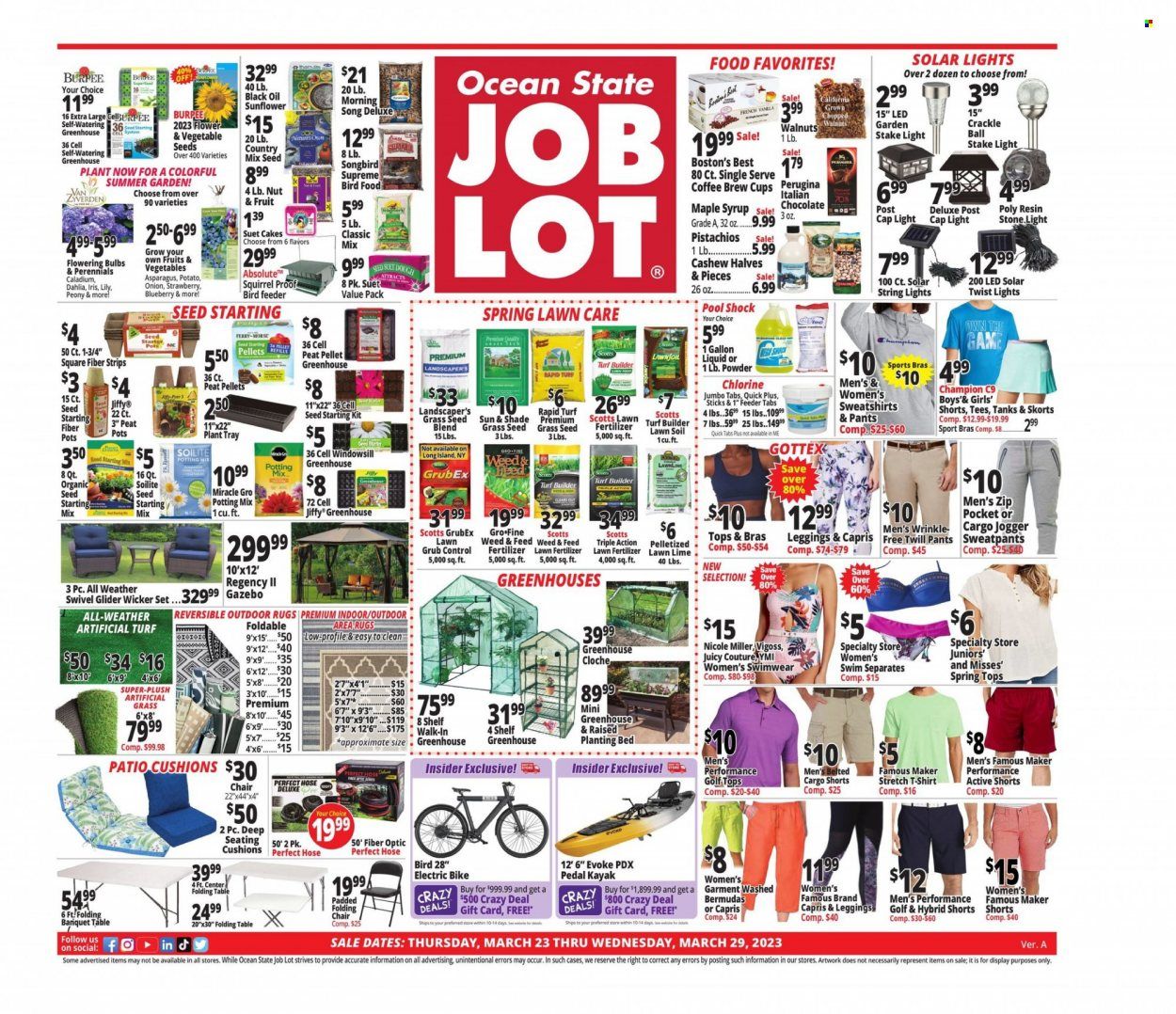 Ocean State Job Lot (CT, MA, ME, NH, NJ, NY, RI, VT) Weekly Ad Flyer Specials March 23 to March 29, 2023