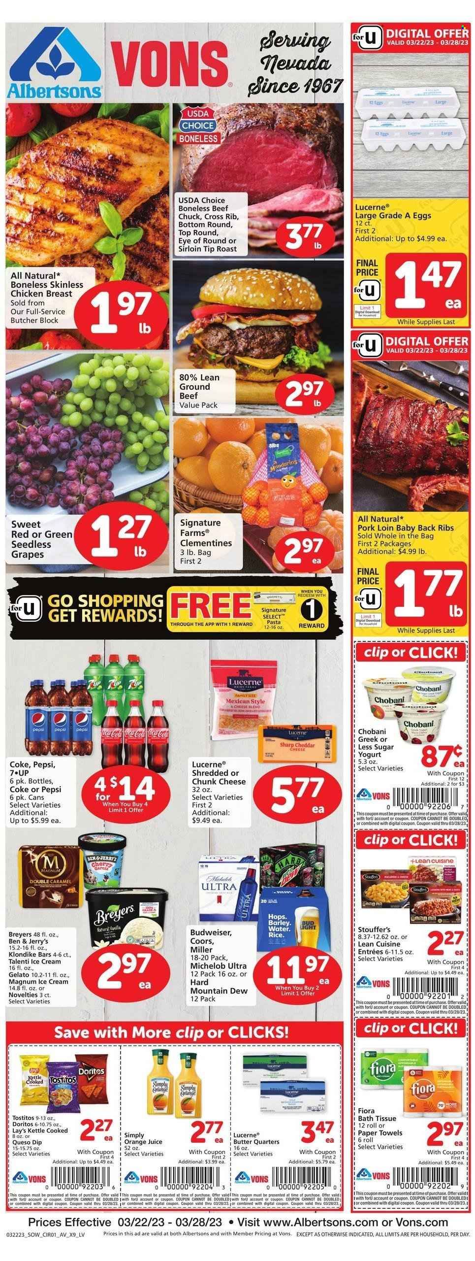 Vons (NV) Weekly Ad Flyer Specials March 22 to March 28, 2023
