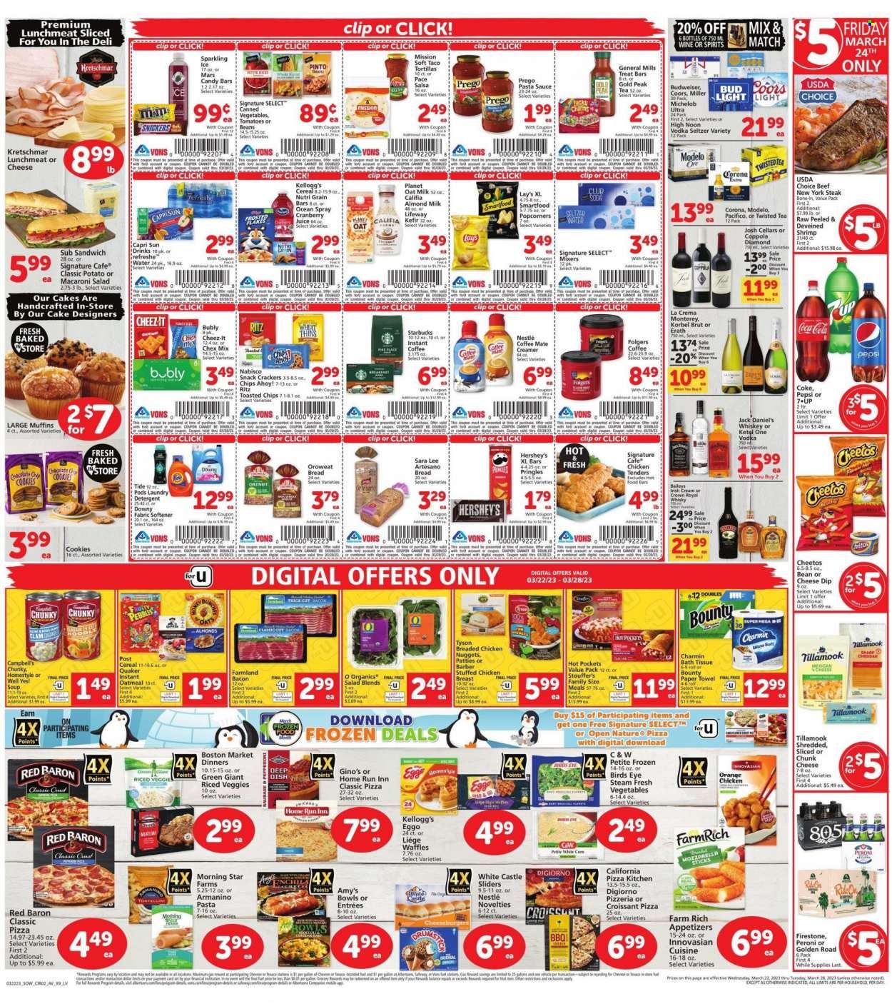 Vons (NV) Weekly Ad Flyer Specials March 22 to March 28, 2023