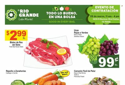 El Rio Grande (TX) Weekly Ad Flyer Specials March 22 to March 28, 2023