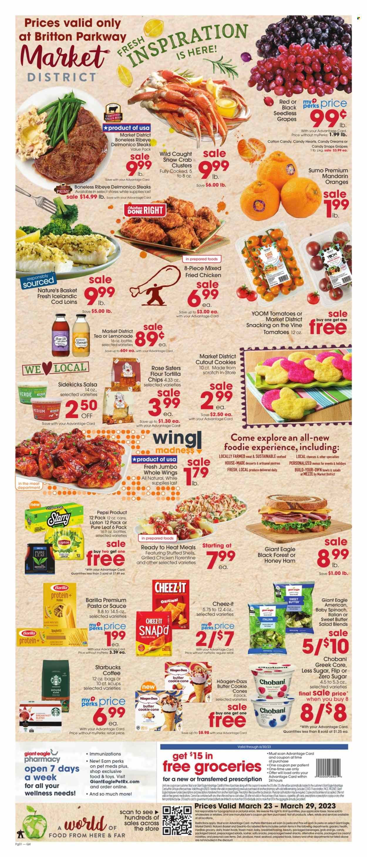 Giant Eagle (OH) Weekly Ad Flyer Specials March 23 to March 29, 2023