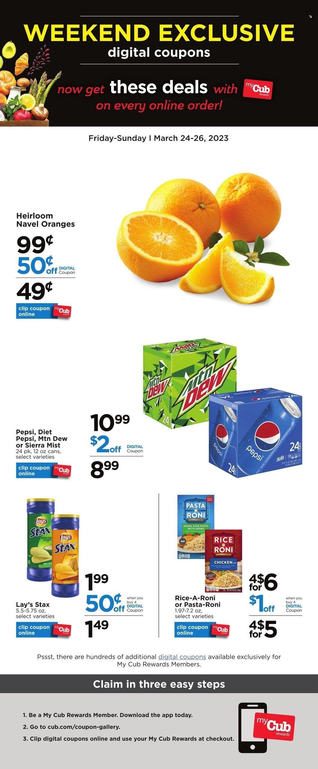 Cub Foods (MN) Weekly Ad Flyer Specials March 24 to March 26, 2023