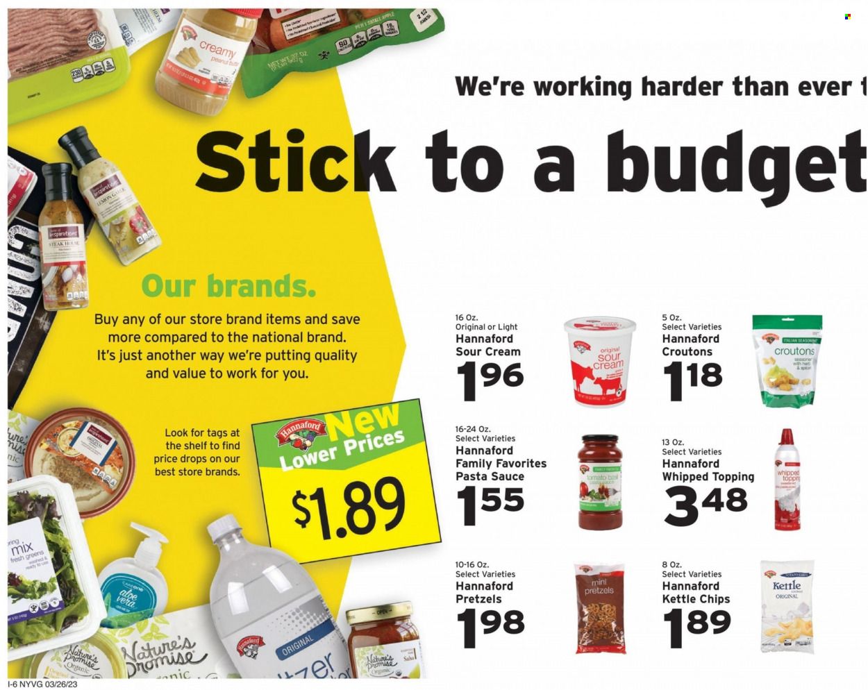 Hannaford (NY) Weekly Ad Flyer Specials March 26 to April 1, 2023