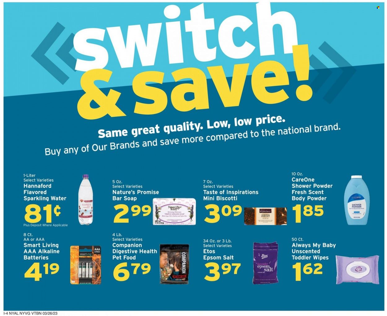 Hannaford (NY) Weekly Ad Flyer Specials March 26 to April 1, 2023