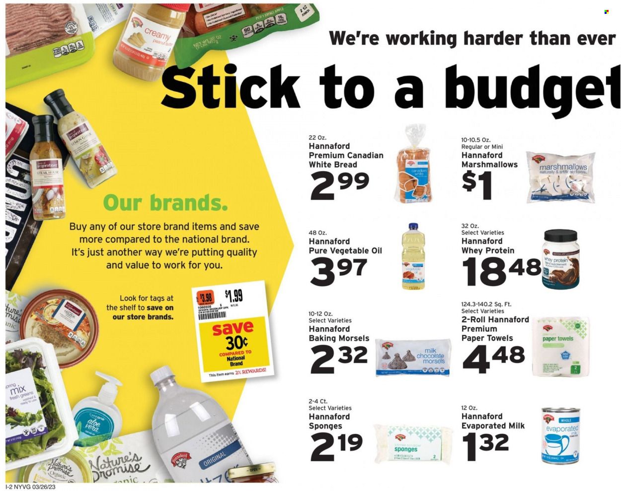 Hannaford (NY) Weekly Ad Flyer Specials March 26 to April 1, 2023