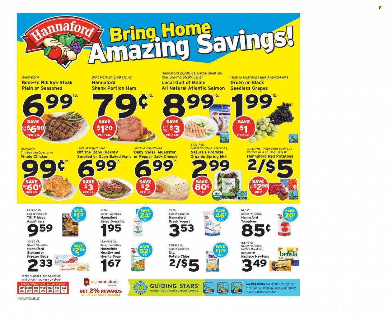 Hannaford (MA) Weekly Ad Flyer Specials March 26 to April 1, 2023