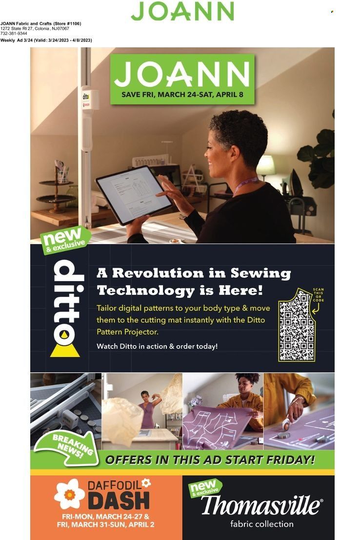 JOANN Weekly Ad Flyer Specials March 24 to April 8, 2023