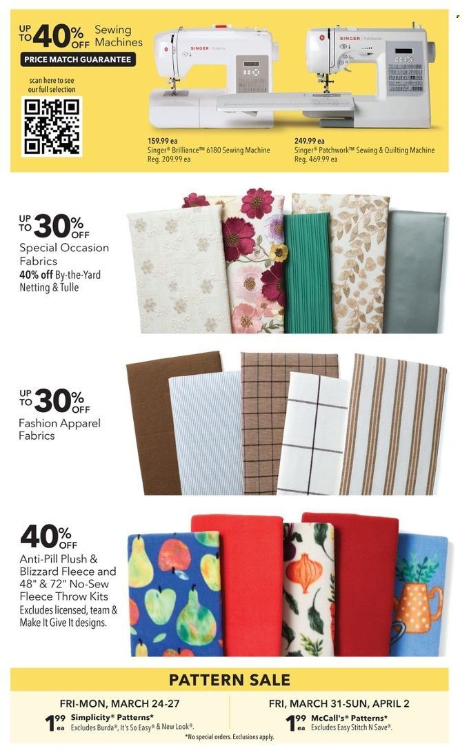 JOANN Weekly Ad Flyer Specials March 24 to April 8, 2023