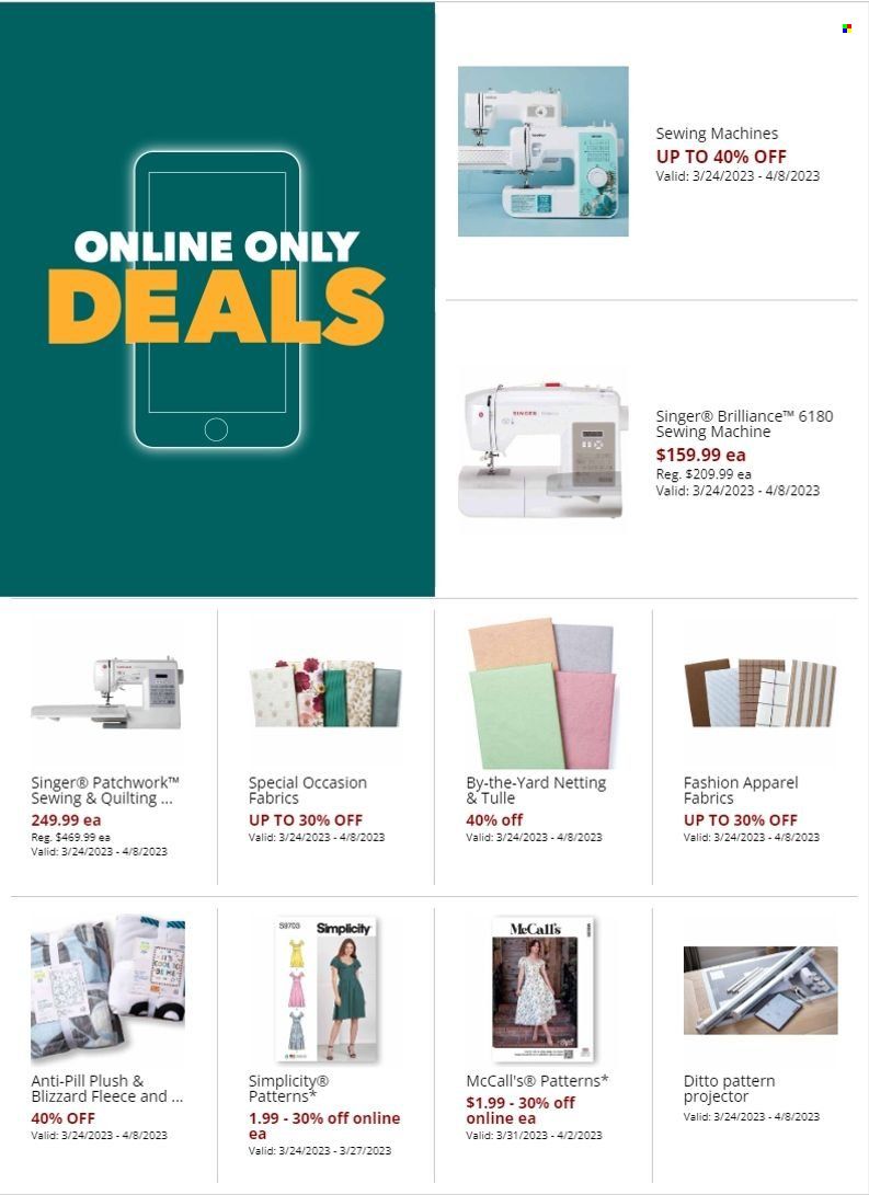 JOANN Weekly Ad Flyer Specials March 24 to April 8, 2023
