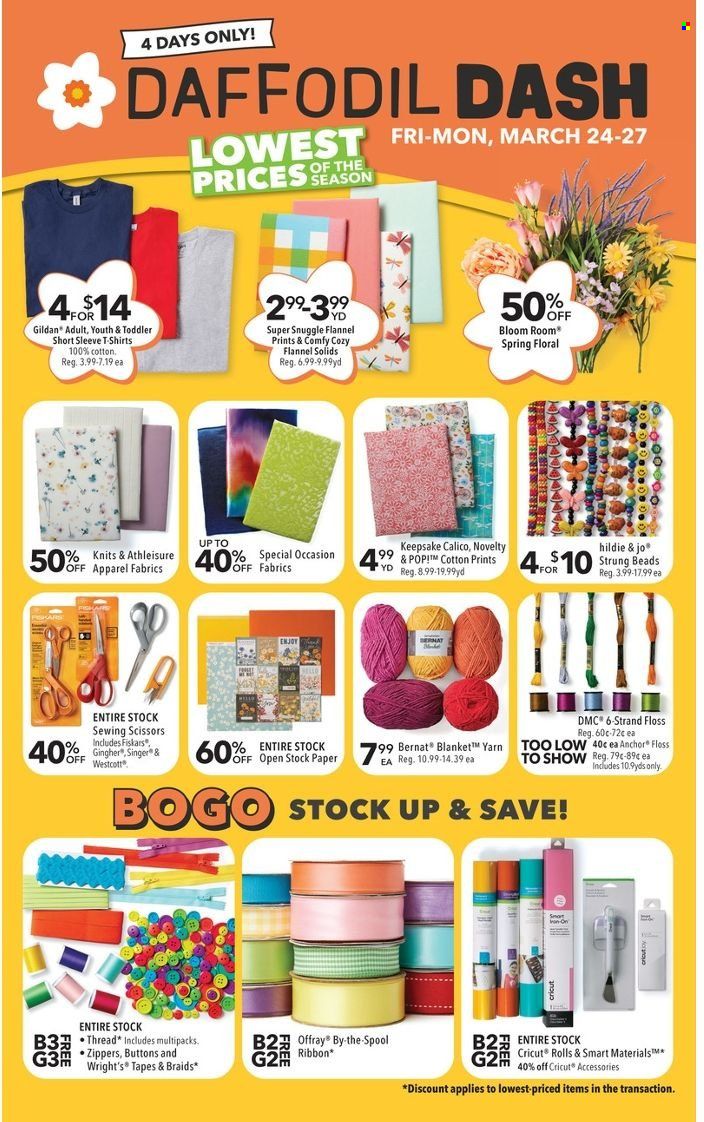 JOANN Weekly Ad Flyer Specials March 24 to April 8, 2023