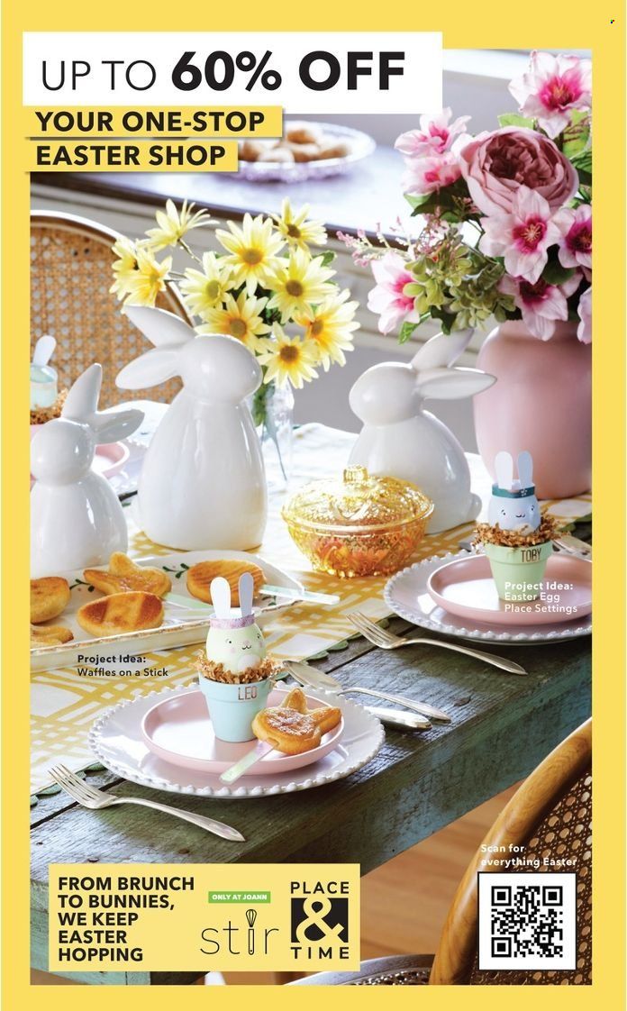 JOANN Weekly Ad Flyer Specials March 24 to April 8, 2023