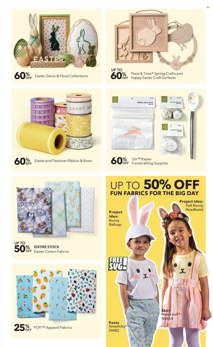 JOANN Weekly Ad Flyer Specials March 24 to April 8, 2023