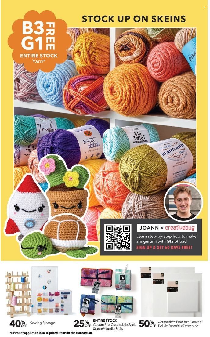 JOANN Weekly Ad Flyer Specials March 24 to April 8, 2023