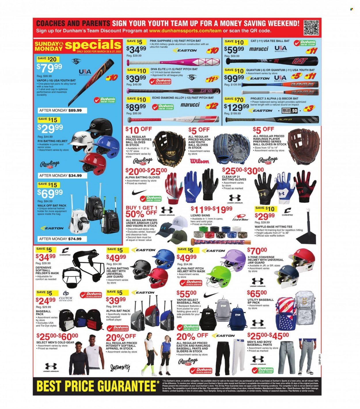 Dunham's Sports (MI) Weekly Ad Flyer Specials March 25 to March 30, 2023