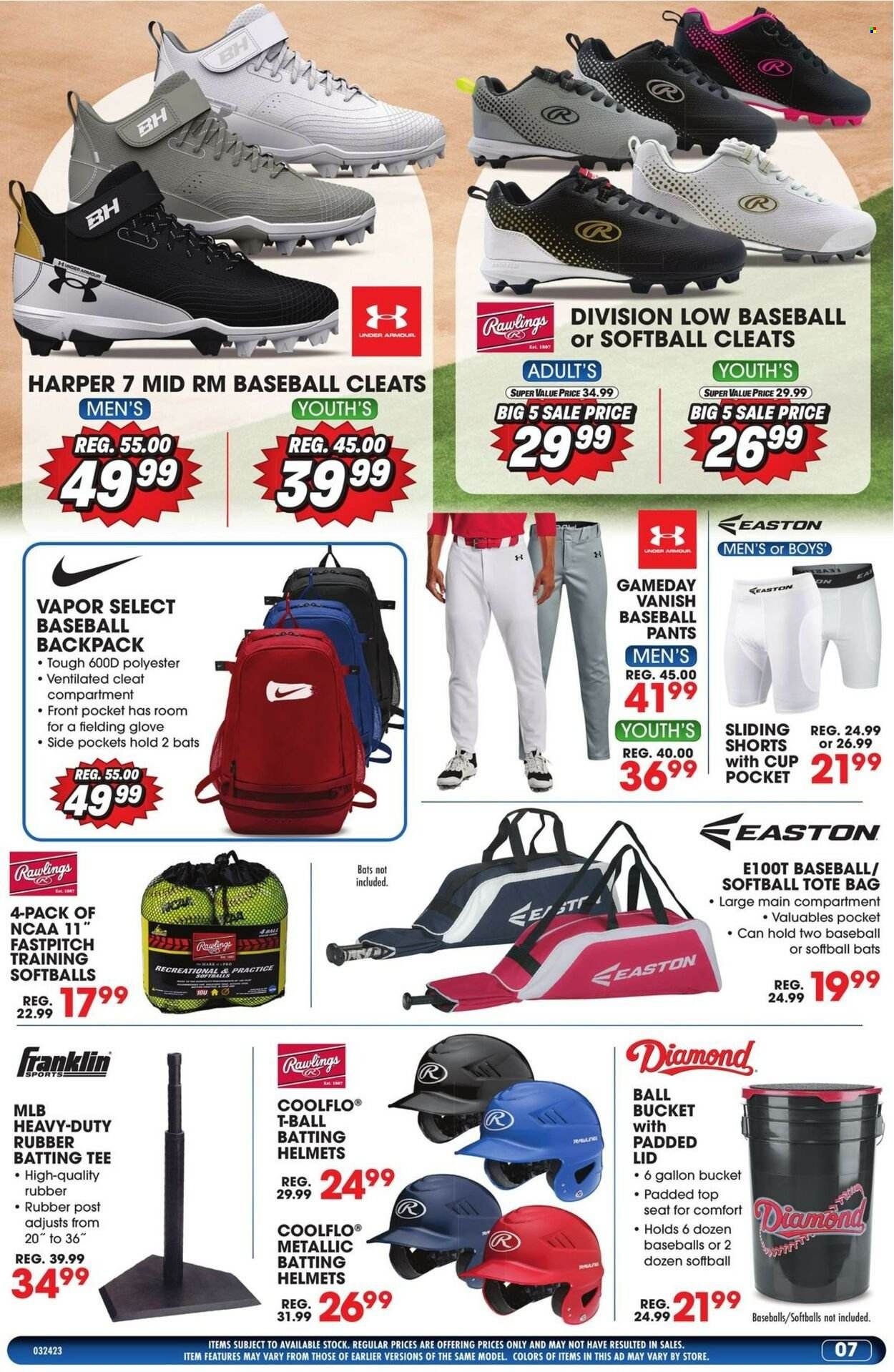 Big 5 (AZ, CA, CO, ID, NM, OR, UT, WA) Weekly Ad Flyer Specials March 24 to March 30, 2023