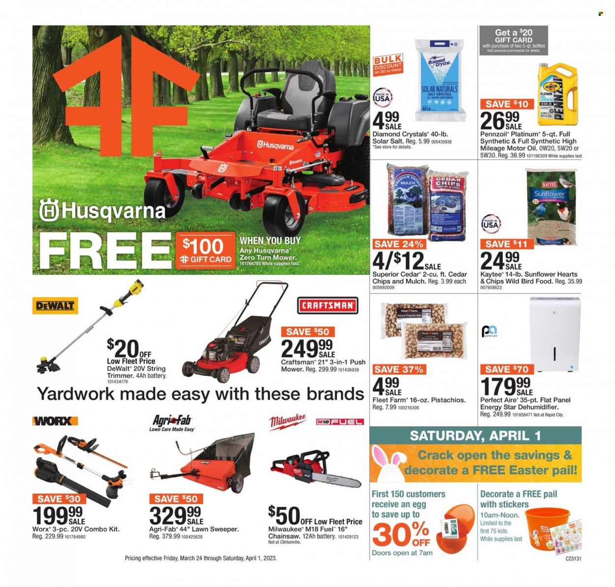 Fleet Farm (IA, MN, ND, WI) Weekly Ad Flyer Specials March 24 to April 1, 2023