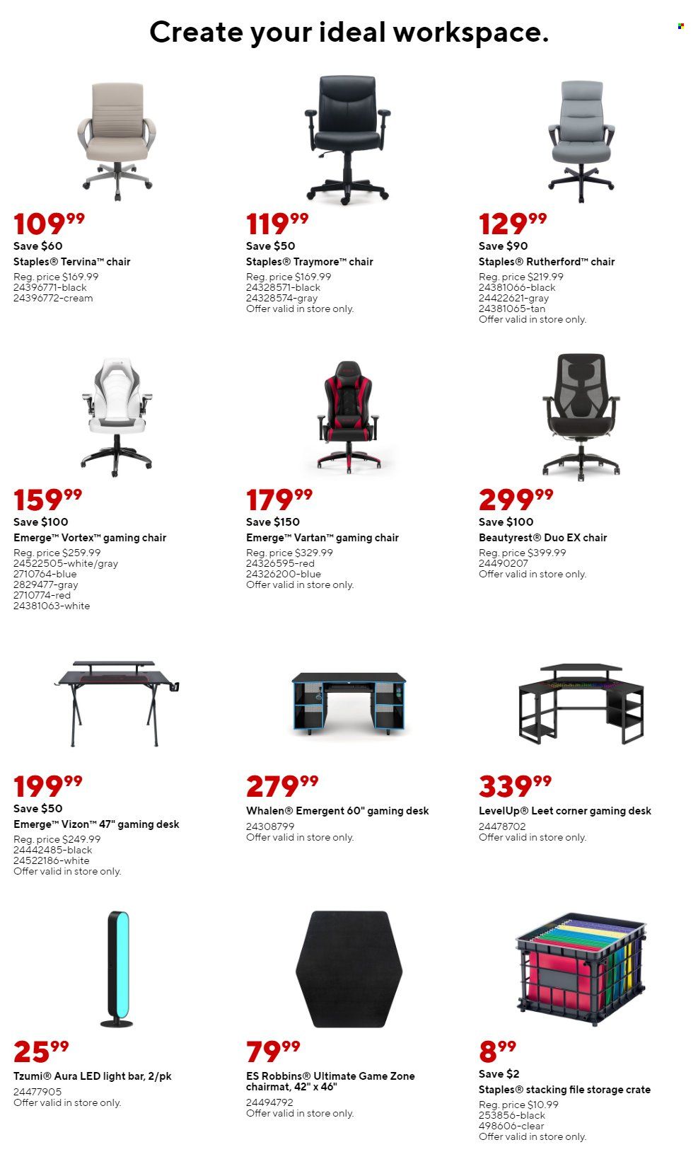 Staples Weekly Ad Flyer Specials March 26 to April 15, 2023