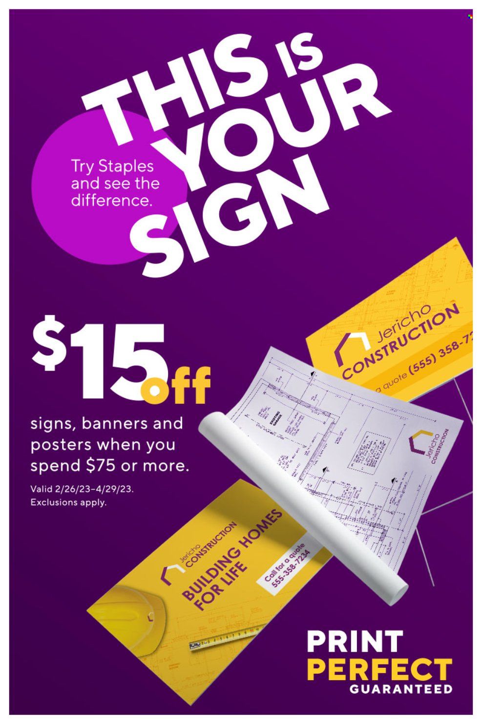 Staples Weekly Ad Flyer Specials March 26 to April 15, 2023