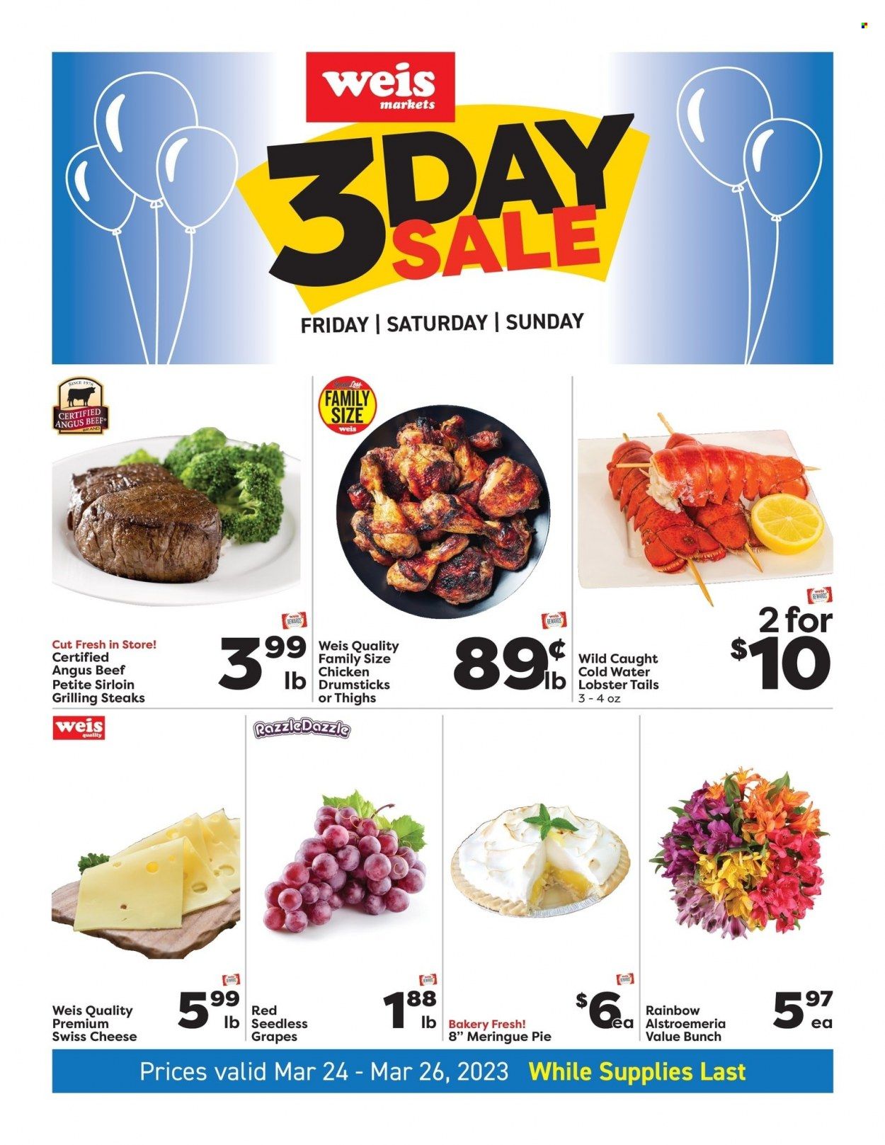 Weis (MD, NY, PA) Weekly Ad Flyer Specials March 24 to March 26, 2023