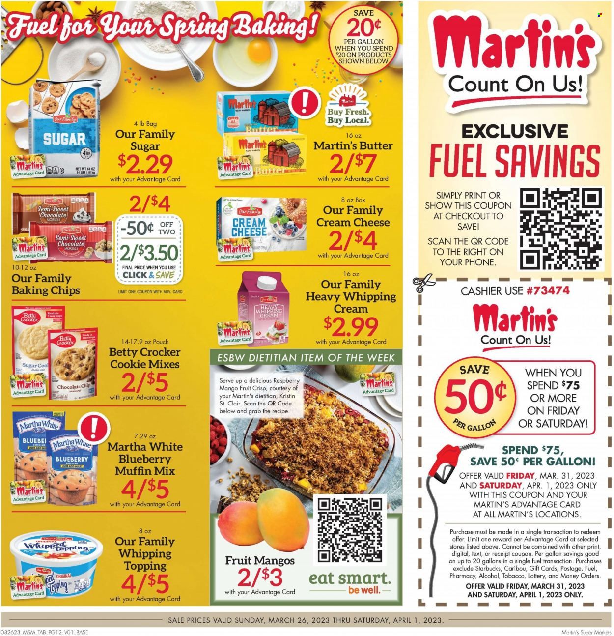 Martin’s (IN, MI) Weekly Ad Flyer Specials March 26 to April 1, 2023