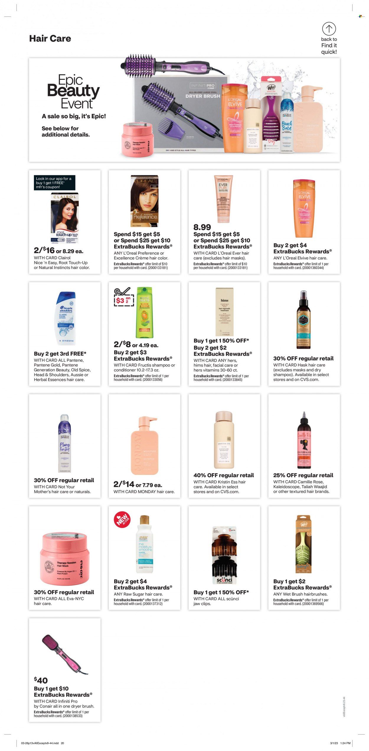 CVS Pharmacy Weekly Ad Flyer Specials March 26 to April 1, 2023
