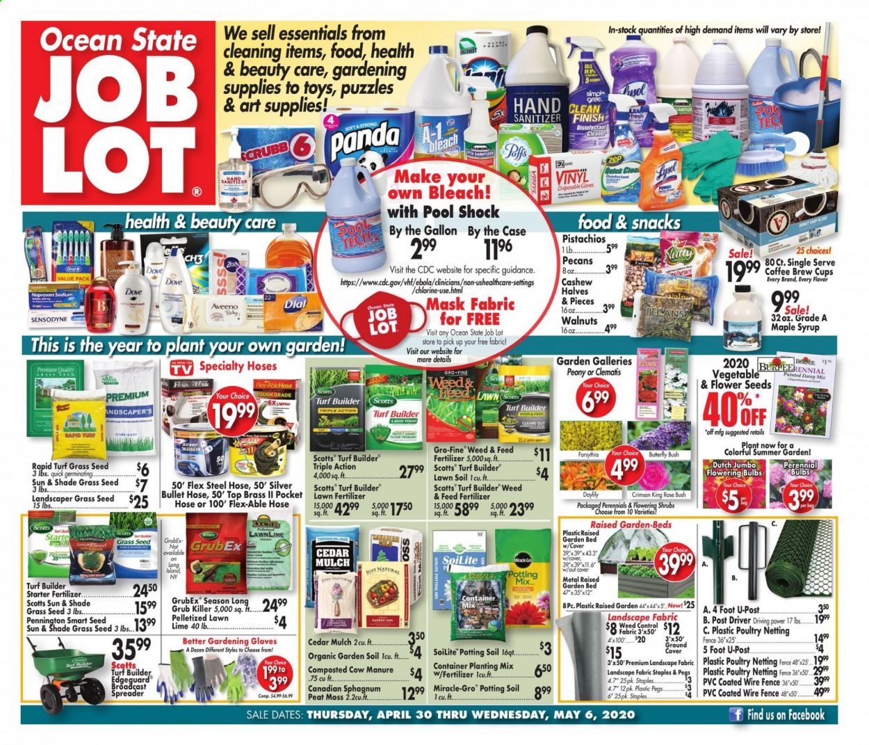 Ocean State Job Lot Weekly Ad & Flyer April 30 to May 6