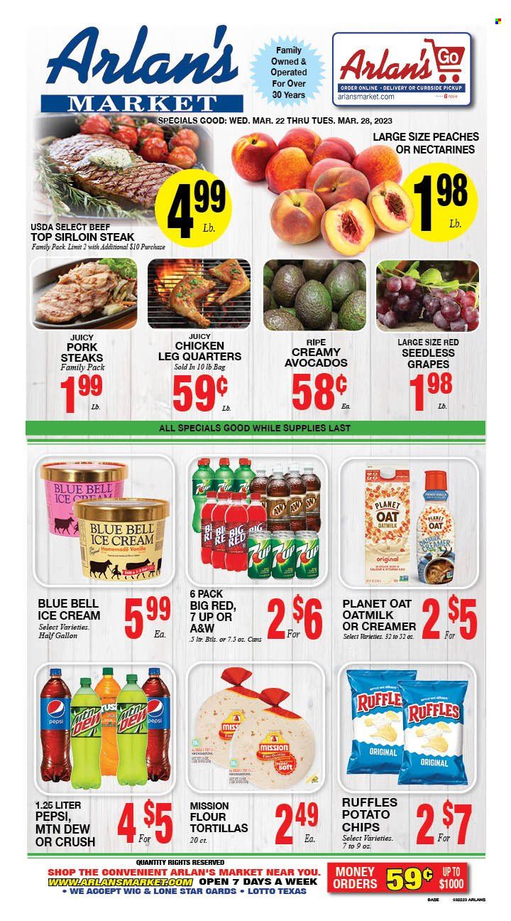 Arlan's Market (TX) Weekly Ad Flyer Specials March 22 to March 28, 2023