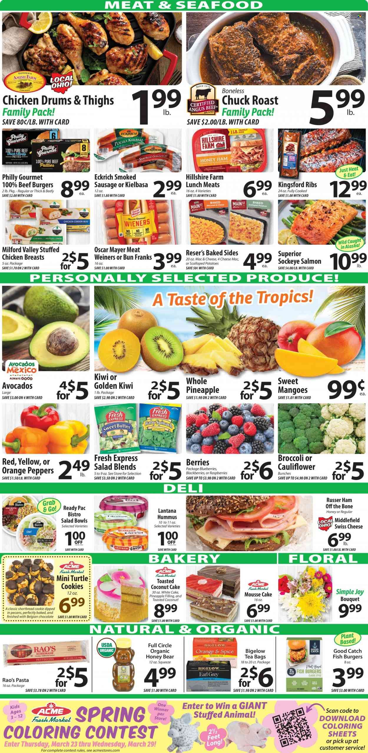 ACME Fresh Market Weekly Ad Flyer Specials March 23 to March 29, 2023