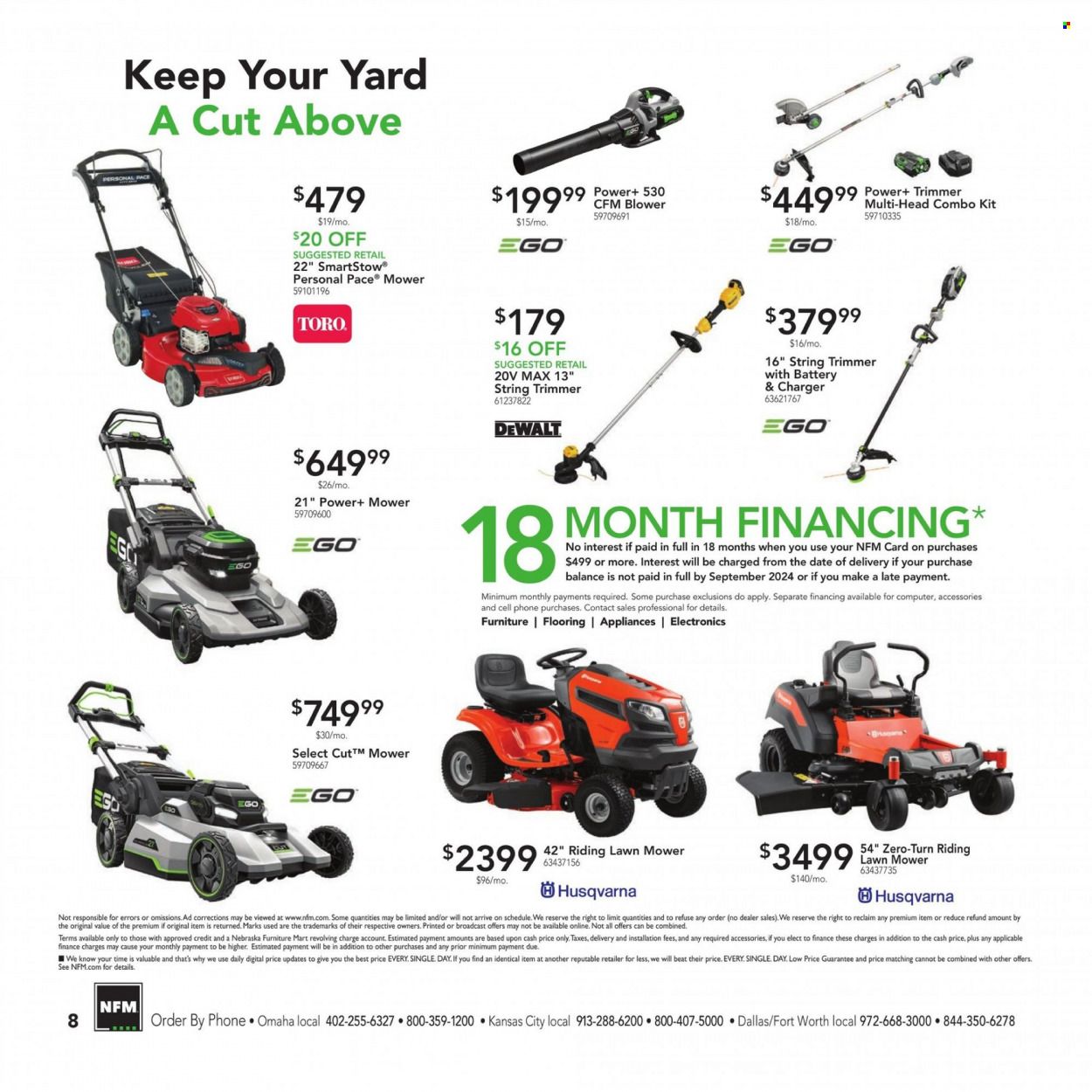 Nebraska Furniture Mart (IA, KS, NE, TX) Weekly Ad Flyer Specials March 22 to March 28, 2023