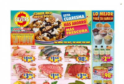 Savers Cost Plus (TX) Weekly Ad Flyer Specials March 22 to March 28, 2023