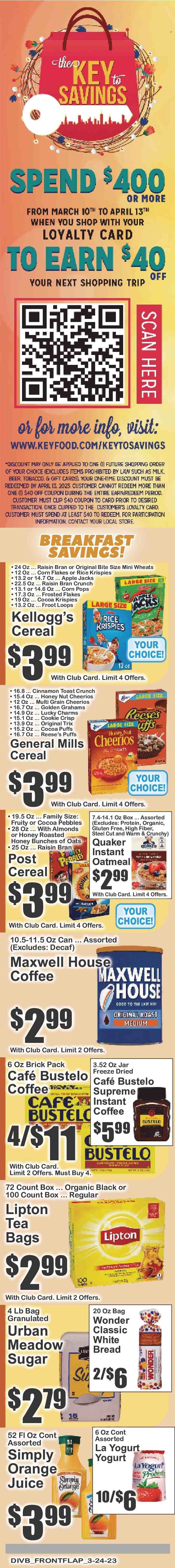 Super Fresh (NY) Weekly Ad Flyer Specials March 24 to March 30, 2023