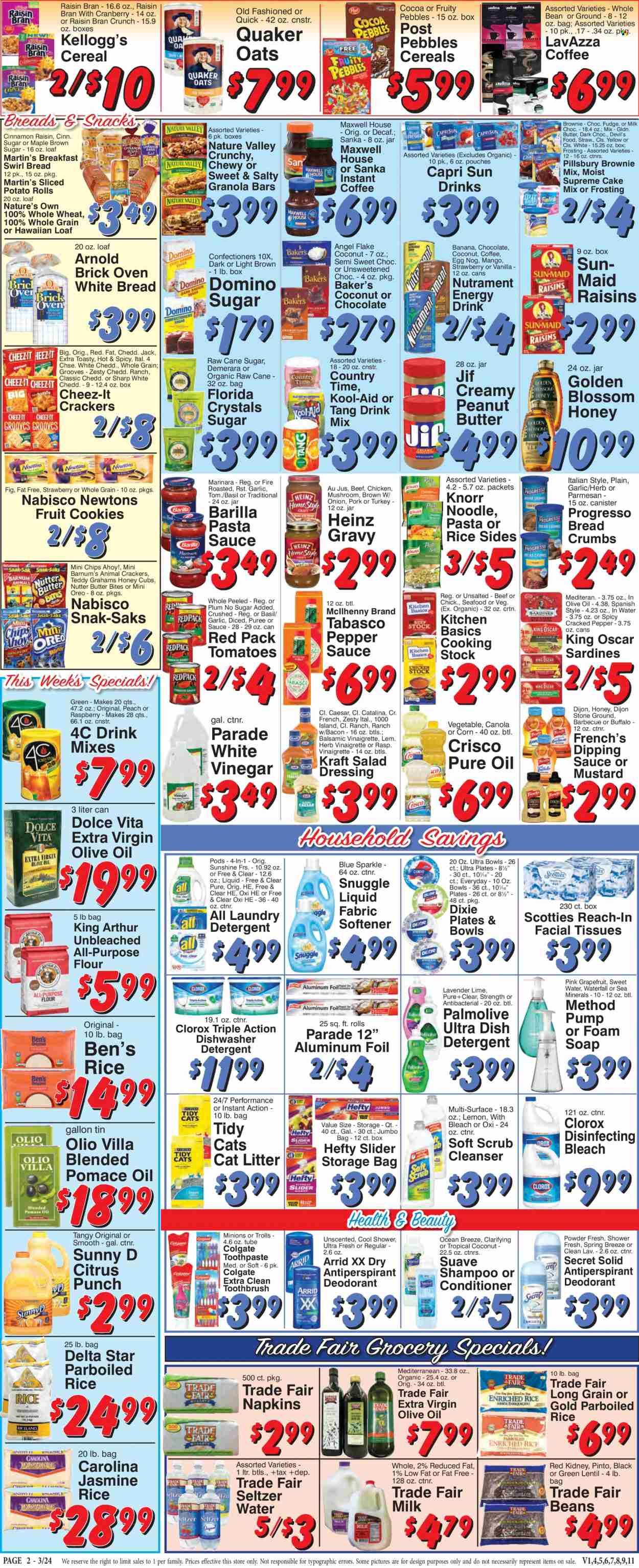 Trade Fair Supermarket (NY) Weekly Ad Flyer Specials March 24 to March 30, 2023
