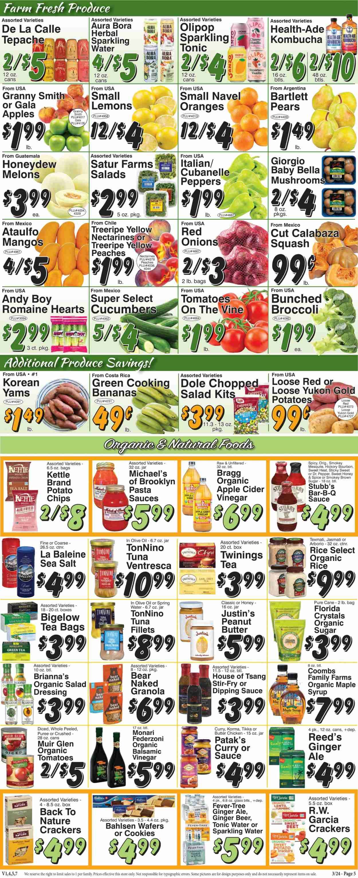 Trade Fair Supermarket (NY) Weekly Ad Flyer Specials March 24 to March 30, 2023