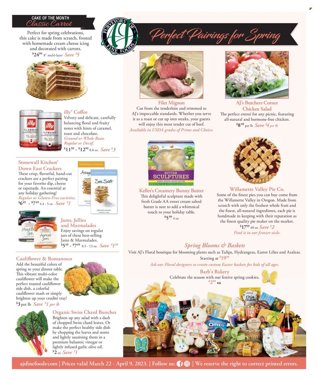 AJ's Fine Foods (AZ) Weekly Ad Flyer Specials March 22 to April 9, 2023