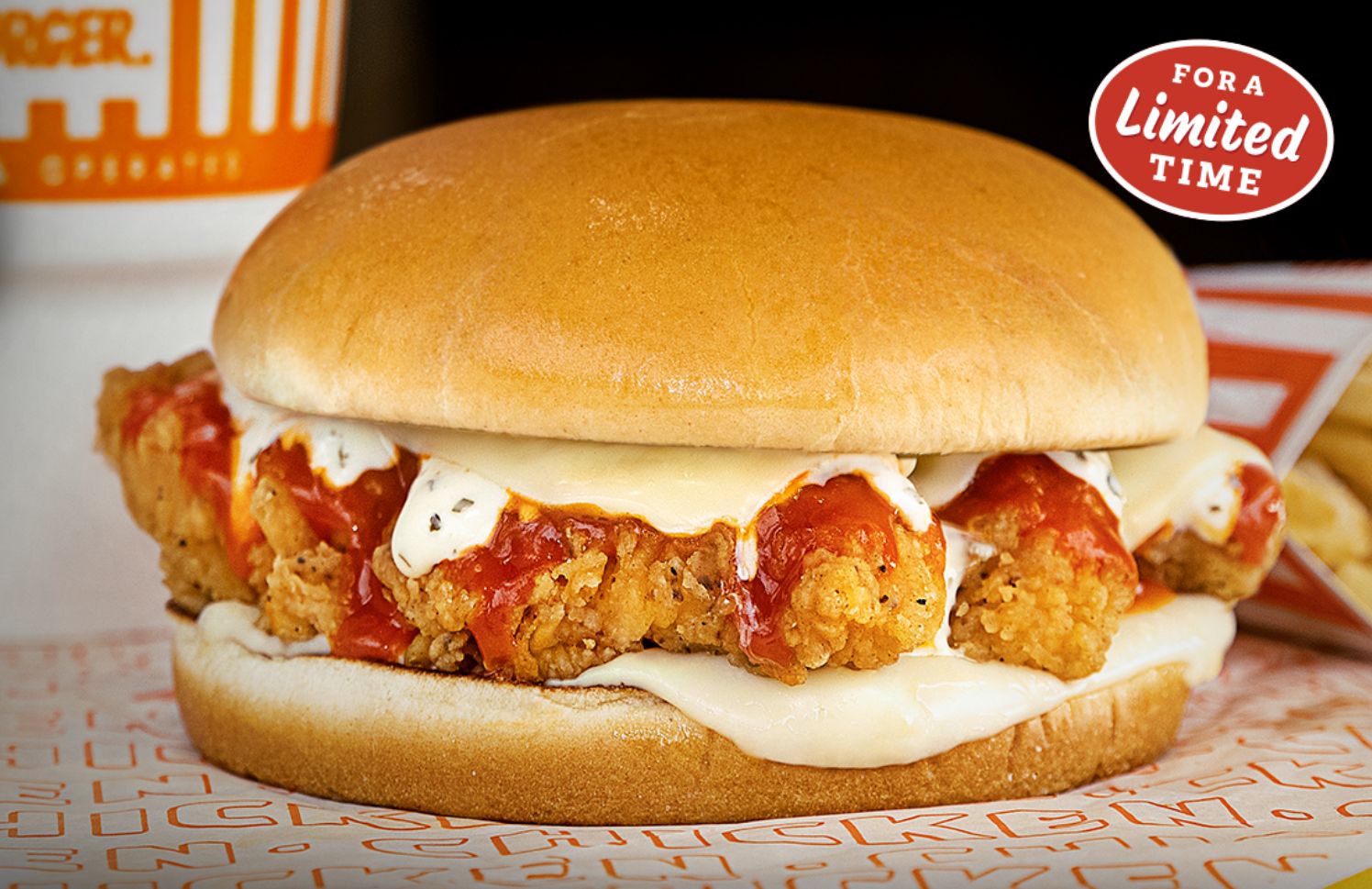 The Buffalo Ranch Chicken Strip Sandwich and Salad Return to Whataburger this Spring The Buffalo Ranch Chicken Strip Sandwich and Salad Return to Whataburger this Spring